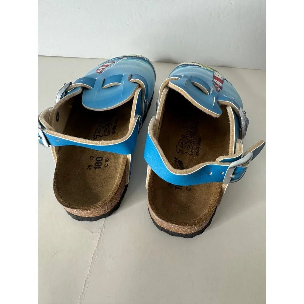 Birkenstock Birki's Child Kay Lighthouse Birko Flor Mules EU 28 C 10